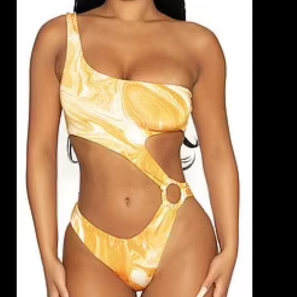 NWT Black Naked Wardrobe Swimsuit - Picture 4 of 4